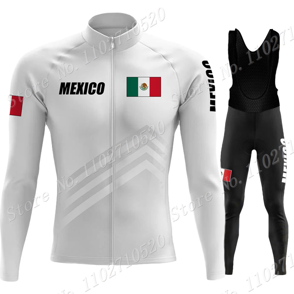 Cycling Commuter Trousers - 2023 Mexico Team Cycling Jersey Set
