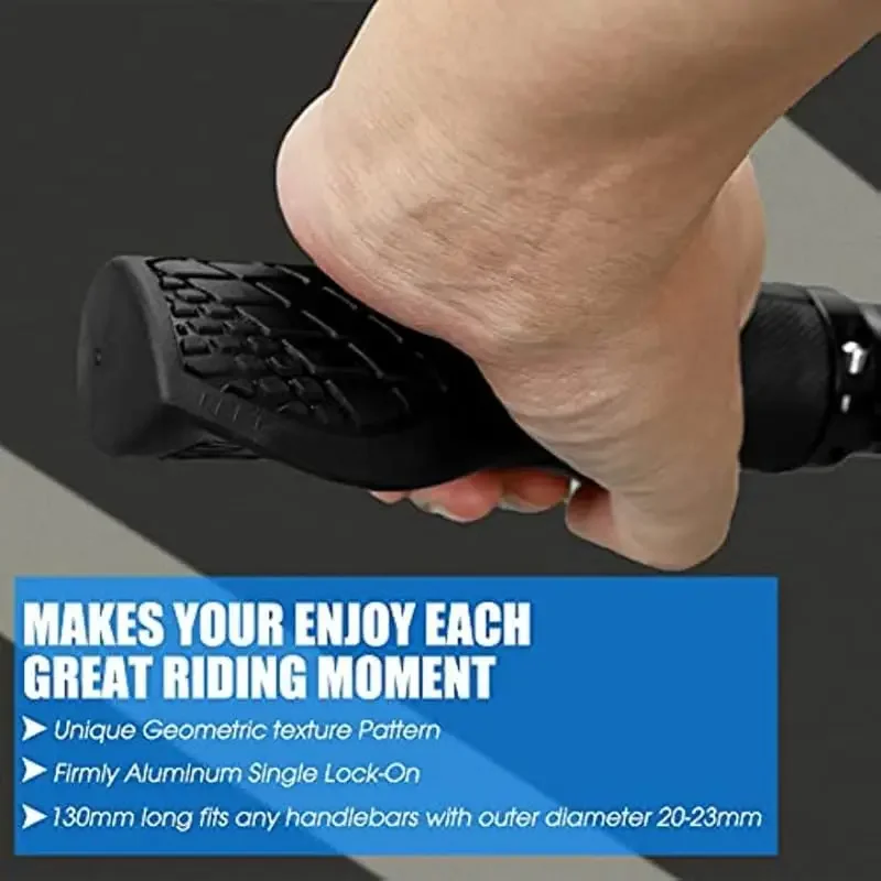 Alloy and Rubber Bike Grips -  - Commuting On Mountain Bike บทวิจารณ์และราคา