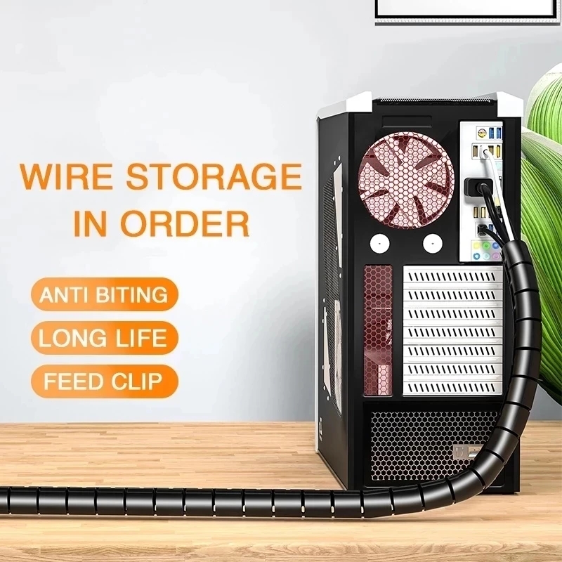 1/2M Flexible Spiral Cable Org - Cable Lock Flexible บทวิจารณ์และราคา
