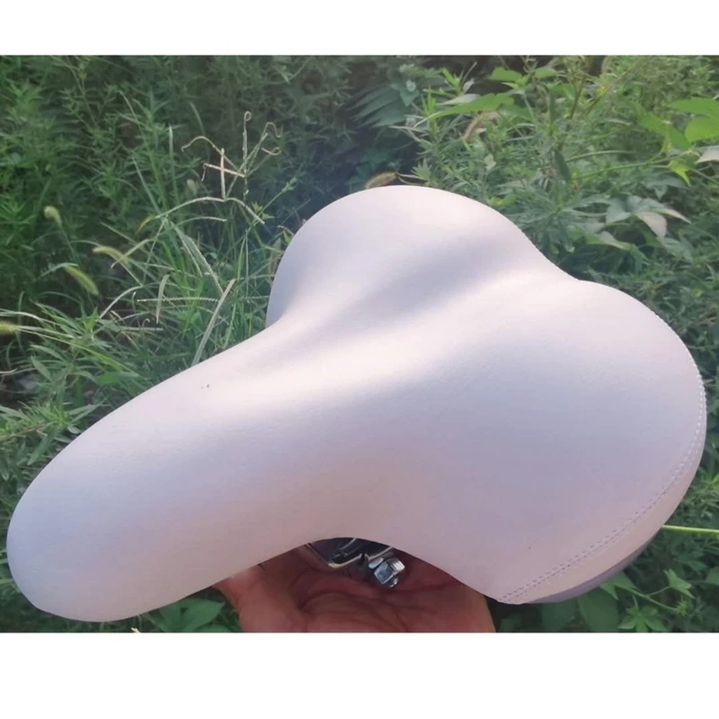 Bicycle Saddle White Color Wit - Cycling In City บทวิจารณ์และราคา