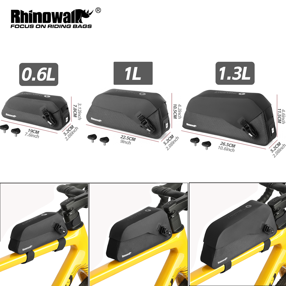 Rhinowalk Bike Top Tube Bag IP - Cycling Commuter Backpack Waterproof บทวิจารณ์และราคา