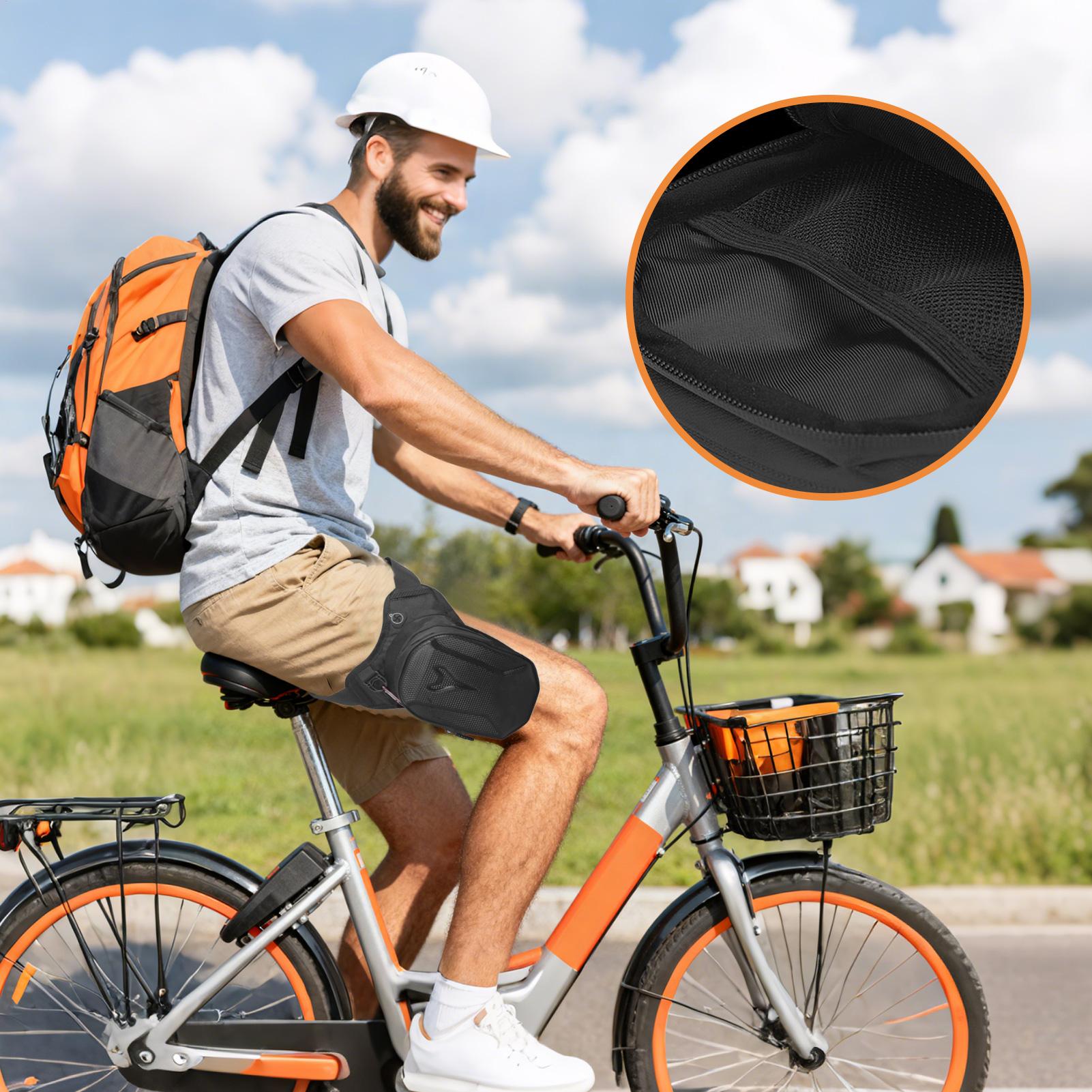 Thigh Bag Motorcycle Waterproo - Cycling Commute Bag บทวิจารณ์และราคา