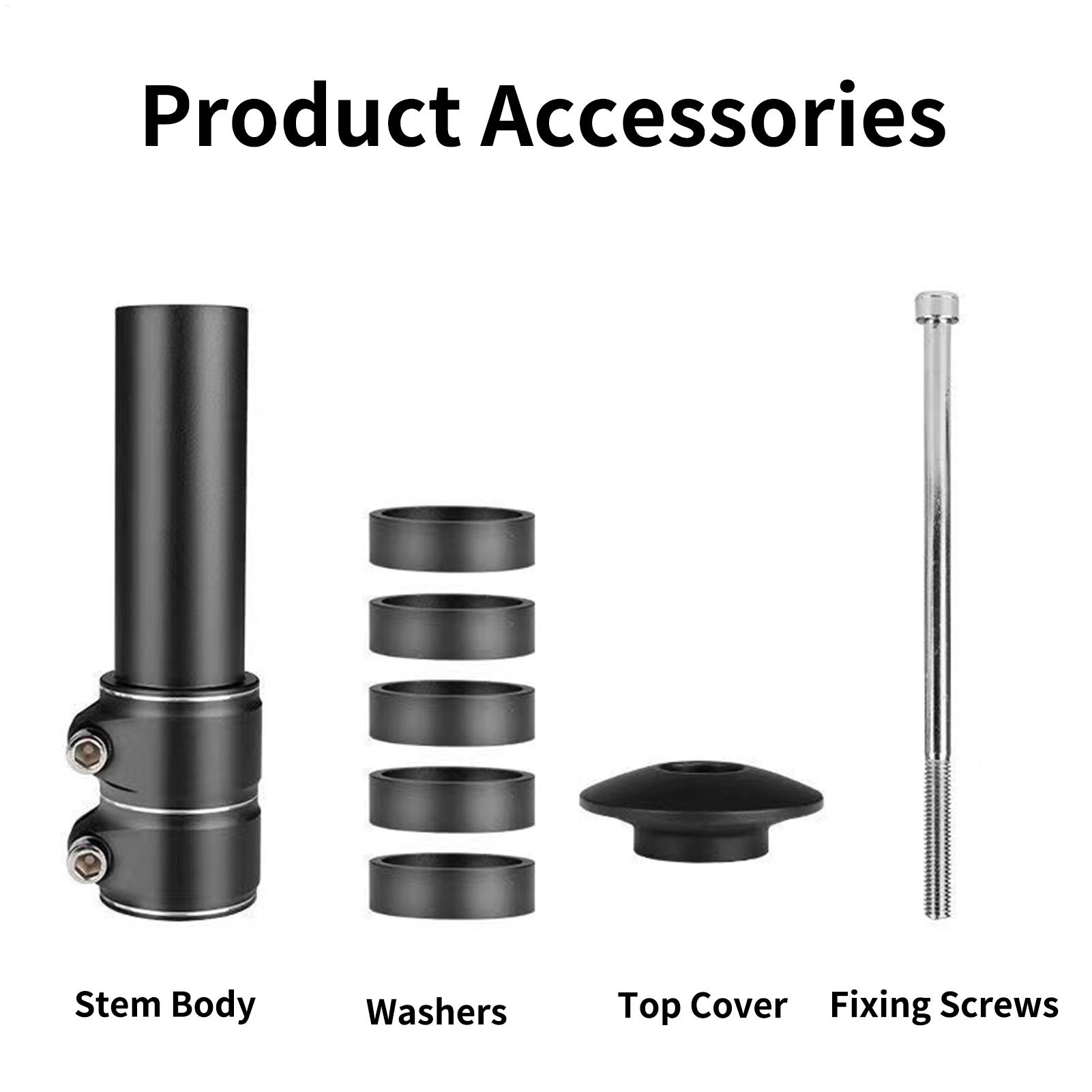 Handlebar Risers Adjustable Al - Cycling In City บทวิจารณ์และราคา