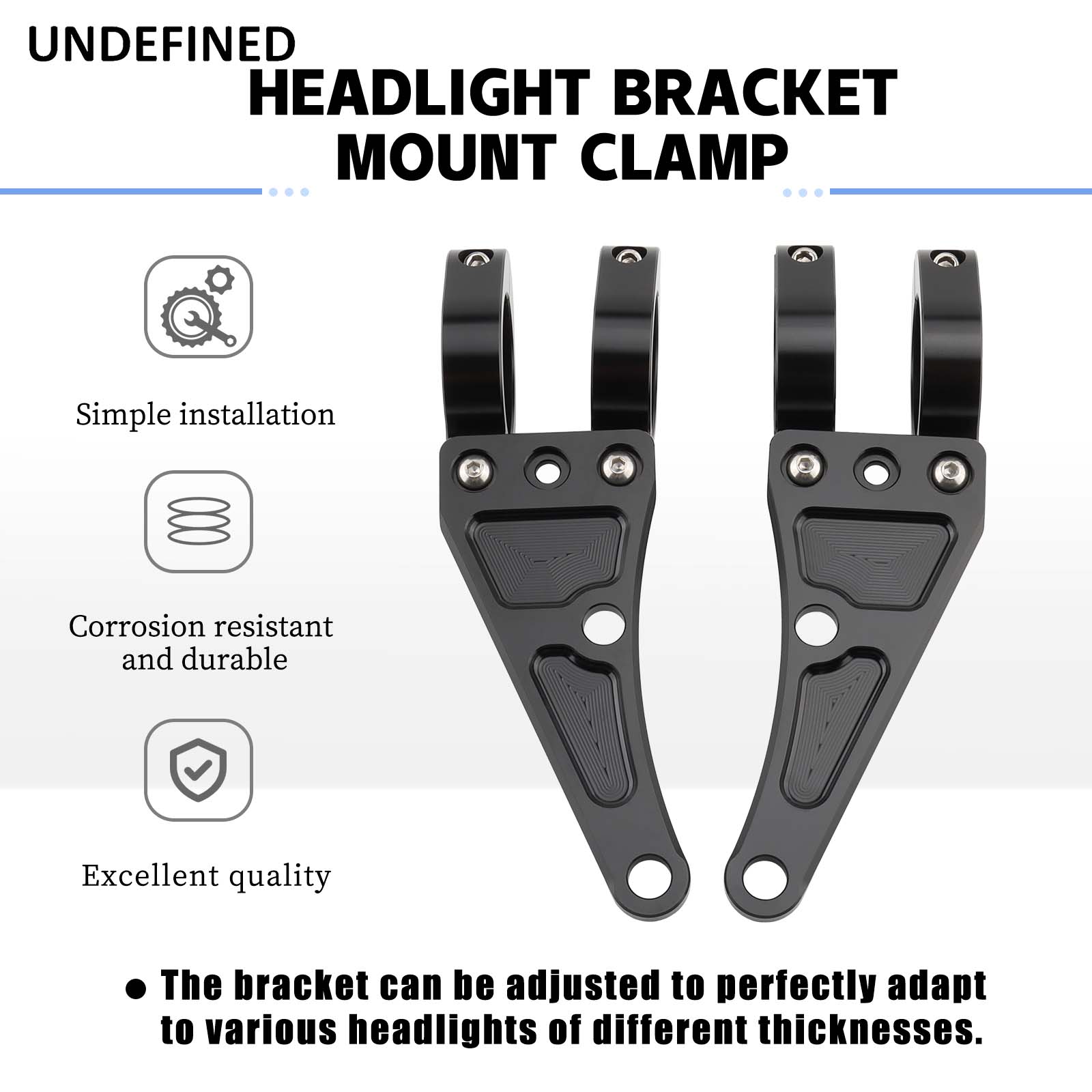 33mm-58mm Headlight Bracket Mo - Cycling In City บทวิจารณ์และราคา