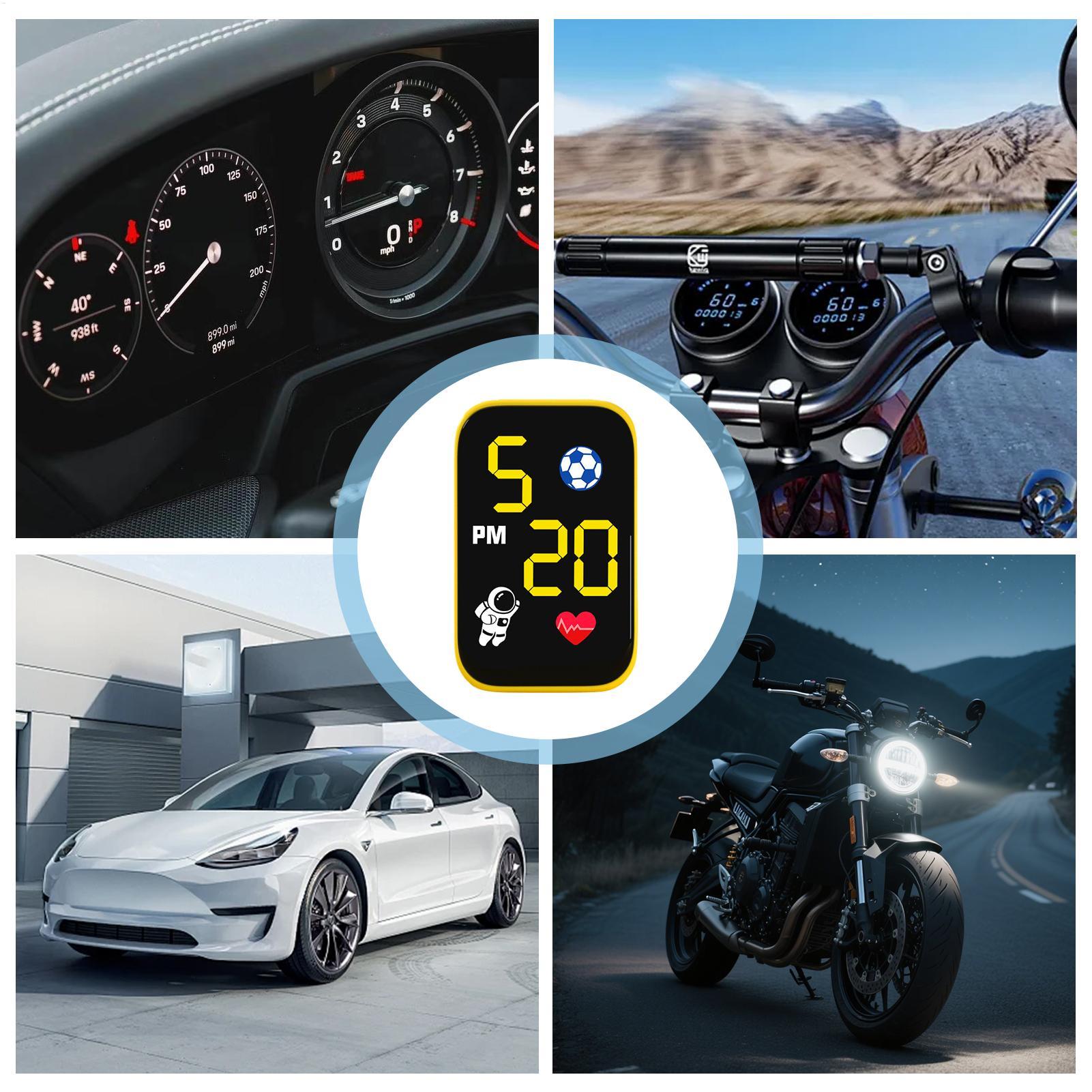 Mini Motorcycle Clock Waterpro - Cycling In City บทวิจารณ์และราคา