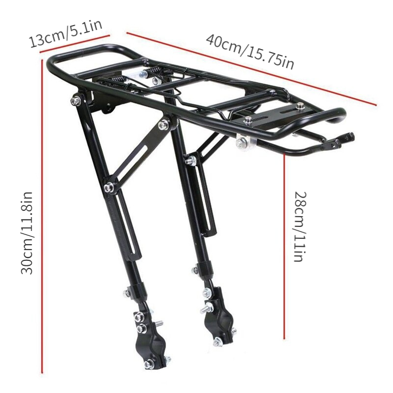 1PC Alloy Rear Bicycle  Rack C - Cycling Commute Bag บทวิจารณ์และราคา