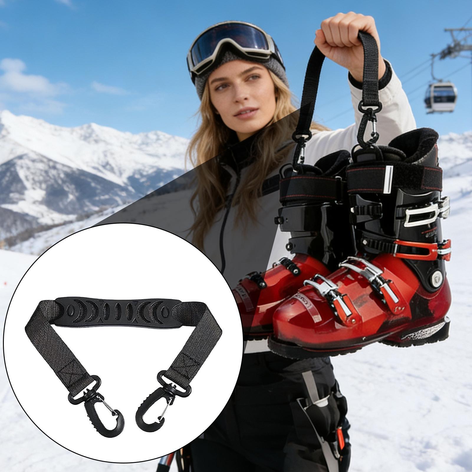 Ski Boot Straps Gear Shoulder  - Cycling Commuter บทวิจารณ์และราคา