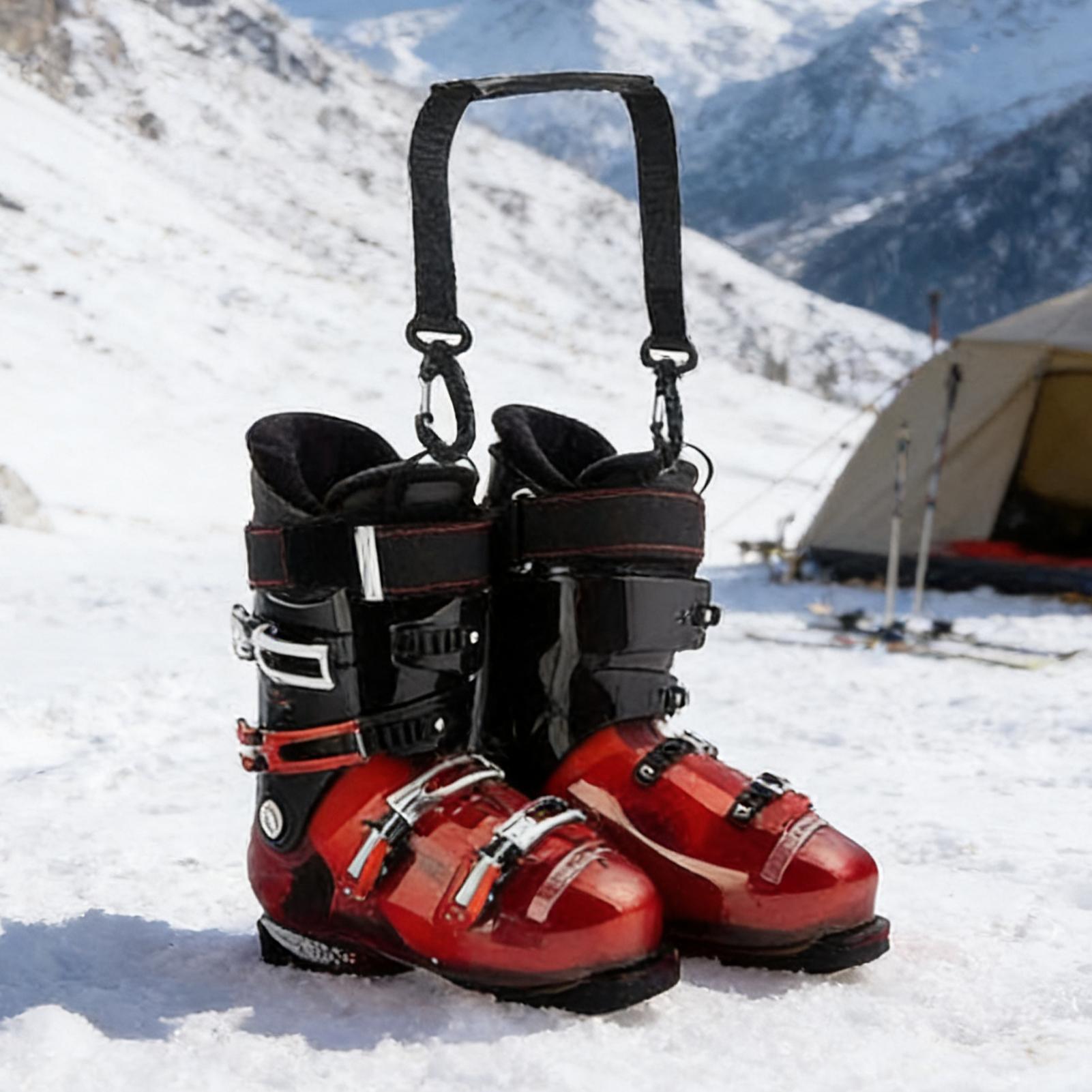 Ski Boot Straps Gear Shoulder  - Cycling Commuter บทวิจารณ์และราคา