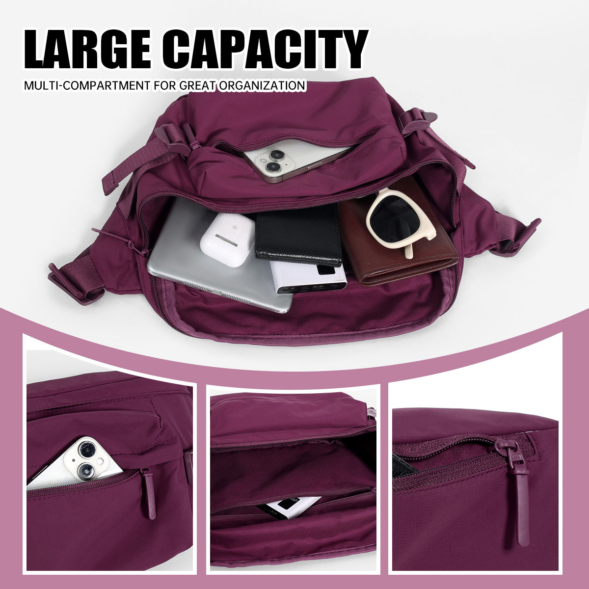 Men's Single-Shoulder Crossbod - Cycling Commuter บทวิจารณ์และราคา