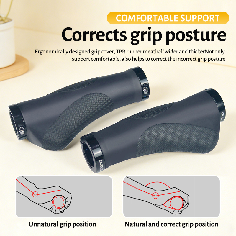 Bicycle Handlebar Grips TPR Ru - Cycling In City บทวิจารณ์และราคา