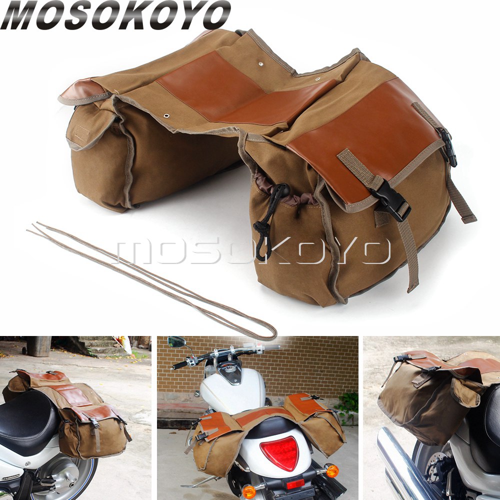 Motorcycle Saddlebag Luggage B - Cycling Commute Bag บทวิจารณ์และราคา