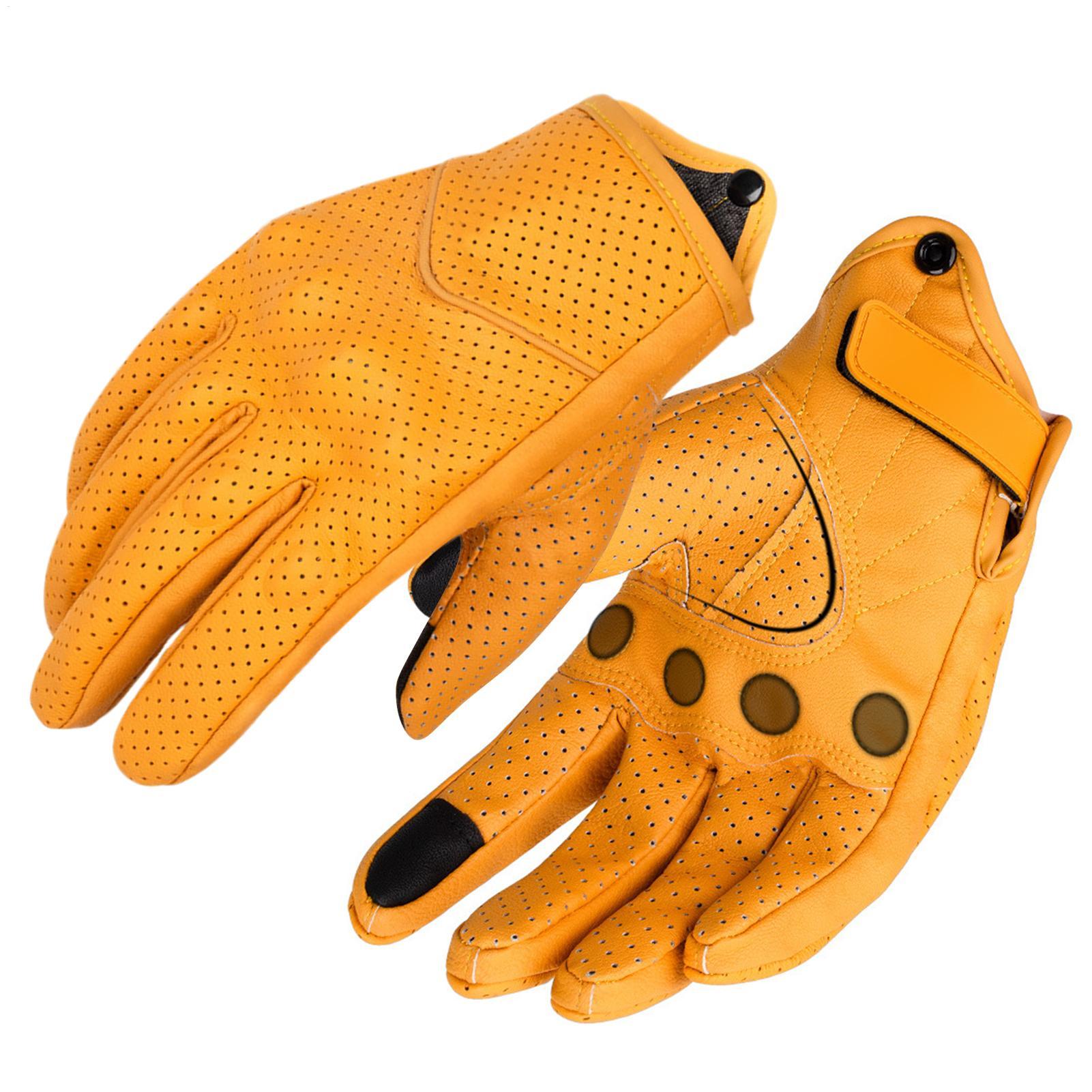 Motorcycle Retro Gloves Breath - Cycling In City บทวิจารณ์และราคา