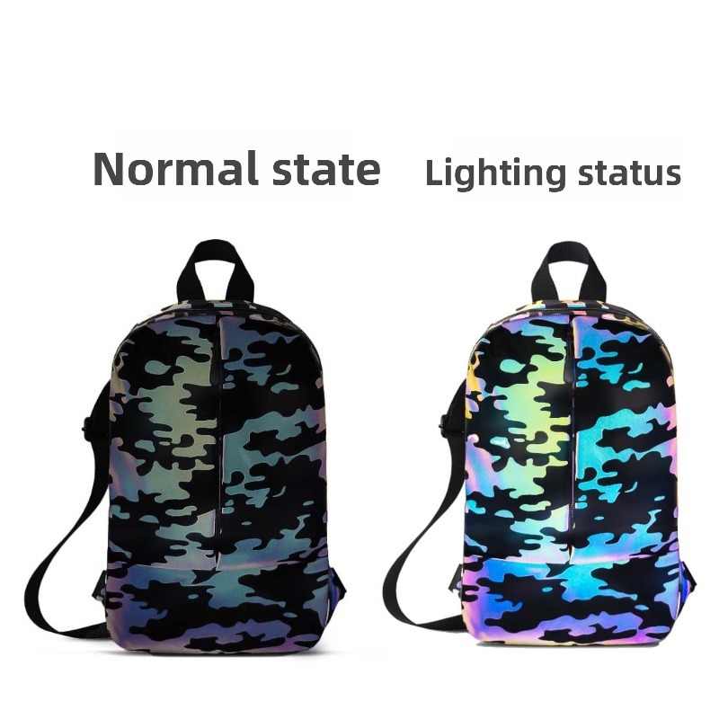 Reflective Crossbody Bag Multi - Cycling Commute Bag บทวิจารณ์และราคา