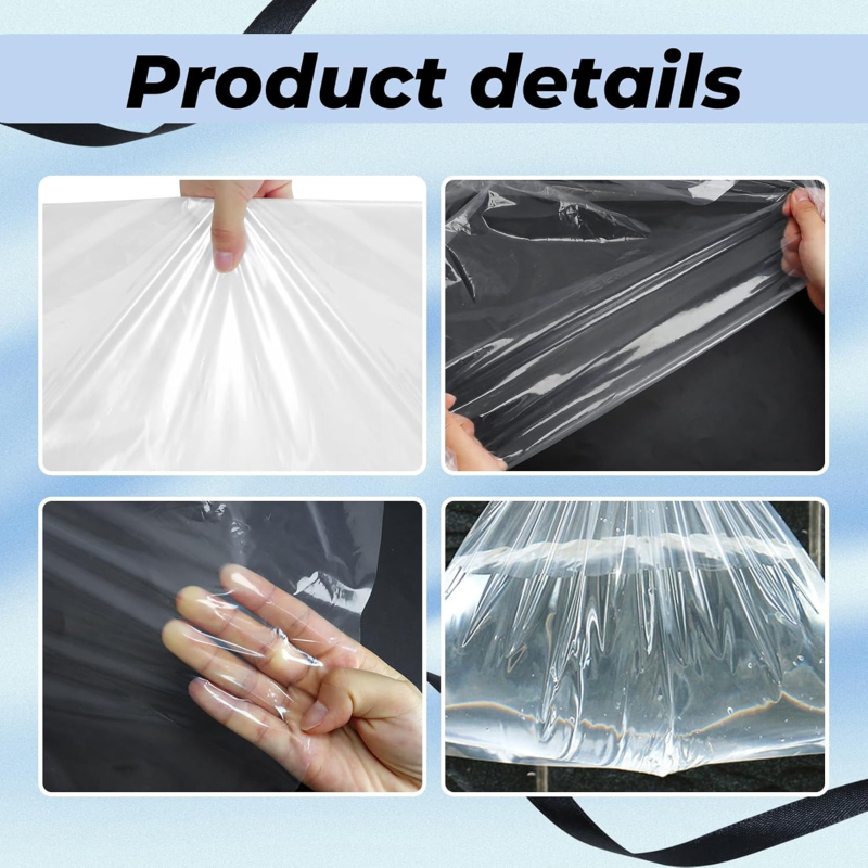 5/10PCS Pe Clear Dustproof Sto - Cycling Commute Bag บทวิจารณ์และราคา