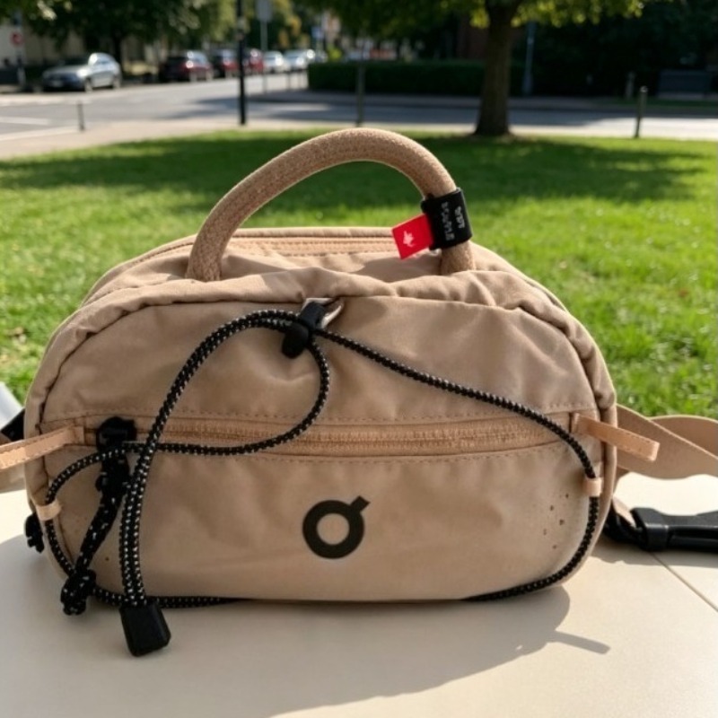 Trendy Nylon Small Square Bag  - Cycling Commute Bag บทวิจารณ์และราคา