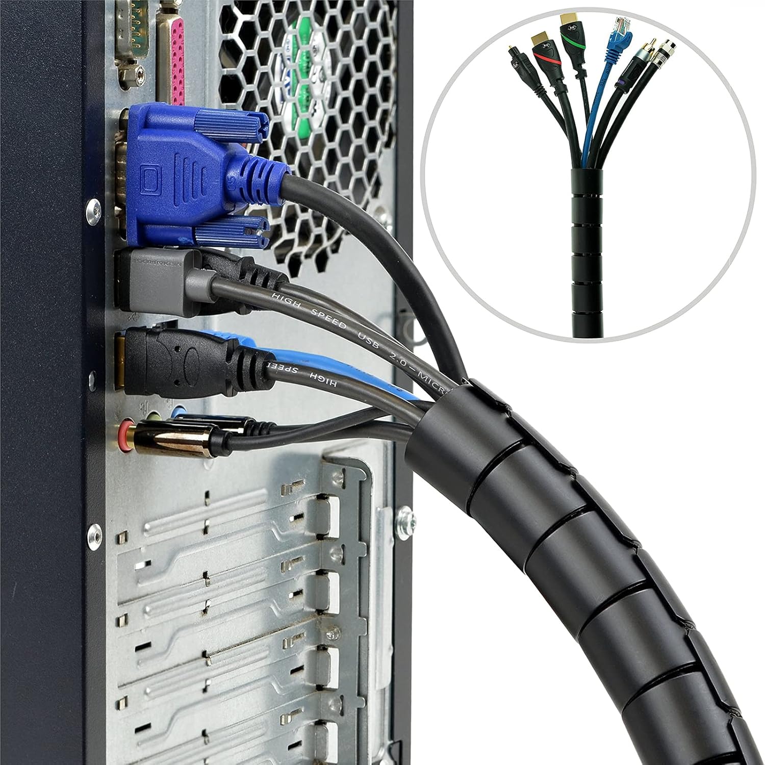 Spiral Cable Flexible Wire Pro - Cable Lock Flexible บทวิจารณ์และราคา