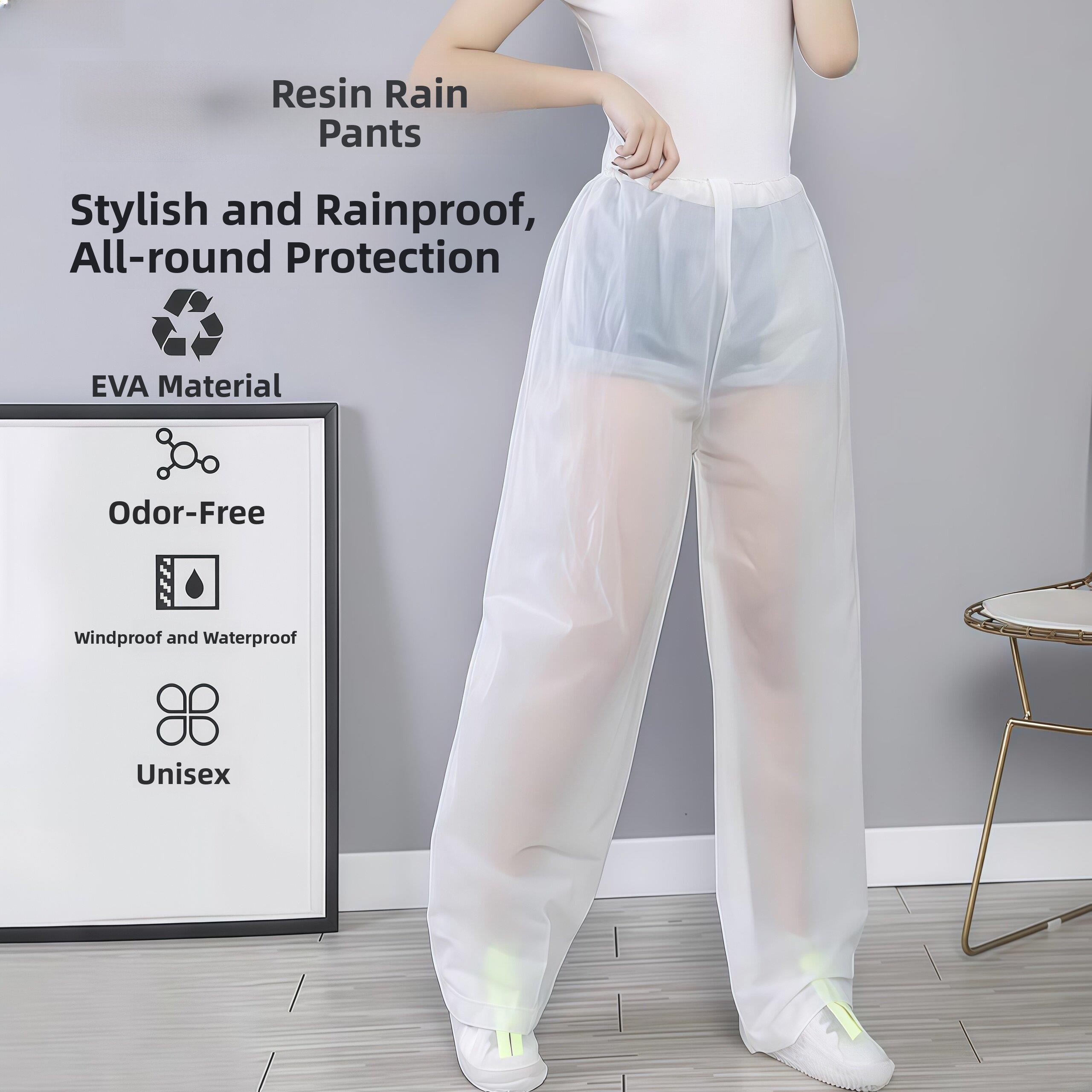 Waterproof Thickened Plastic R - Cycling Commute Rain บทวิจารณ์และราคา