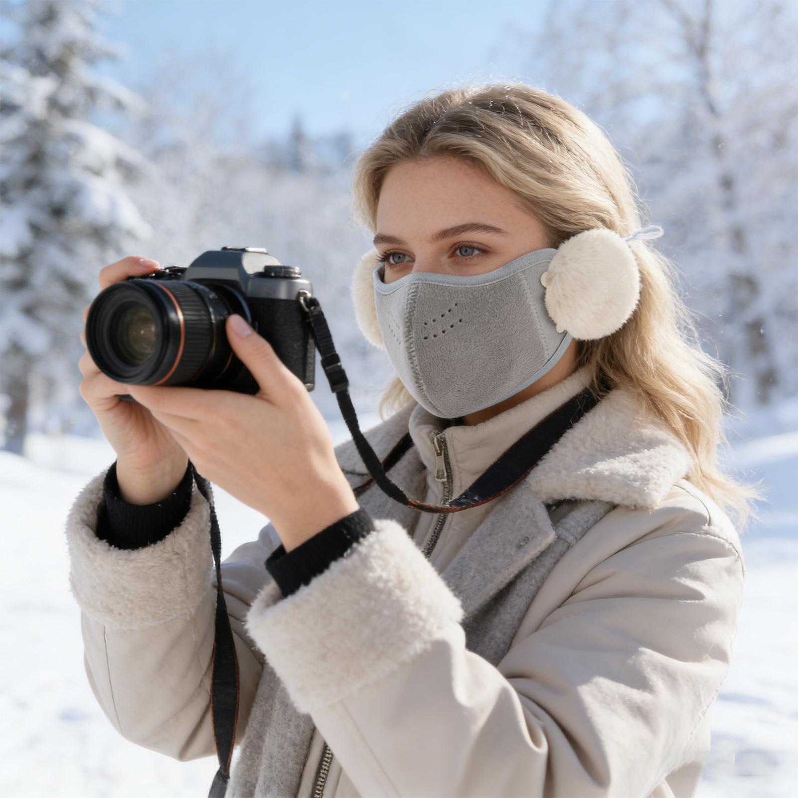 Face Cover For Cold Weather Wi - Winter Cycling Commute บทวิจารณ์และราคา