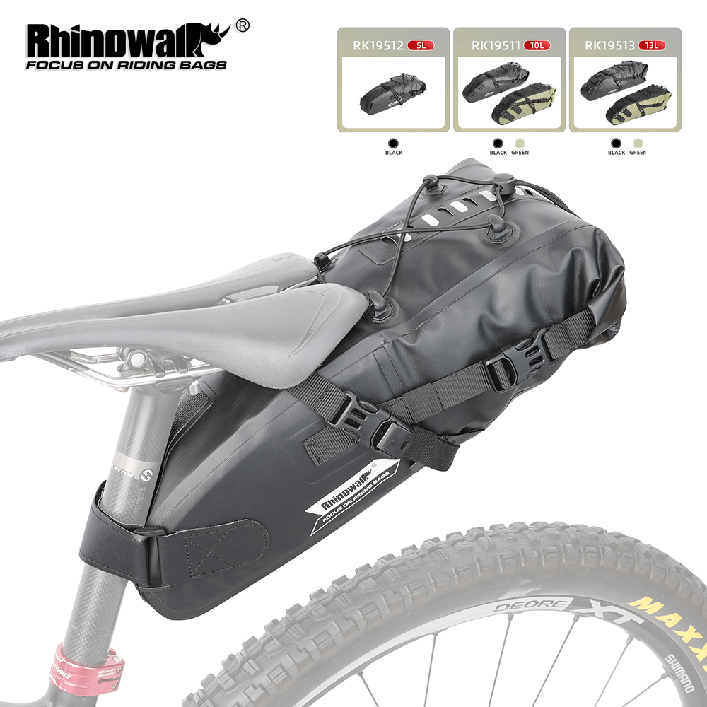 Rhinowalk Bicycle Saddle Bag 5 - Cycling Commute Bag บทวิจารณ์และราคา