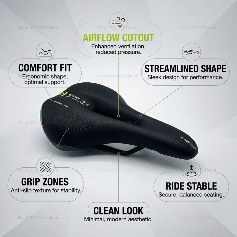 2026General Bicycle Seat Pad.  - Commuting On Mountain Bike บทวิจารณ์และราคา