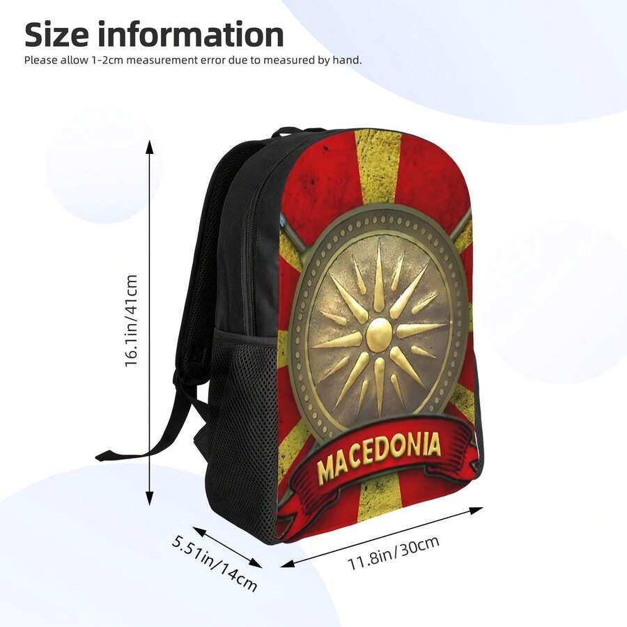 Unisex Printed Backpack For Ou - Cycling Commuter บทวิจารณ์และราคา