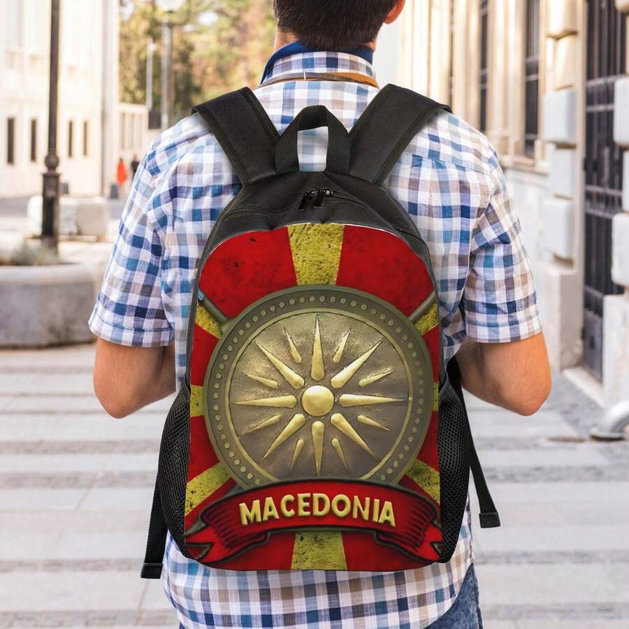 Unisex Printed Backpack For Ou - Cycling Commuter บทวิจารณ์และราคา