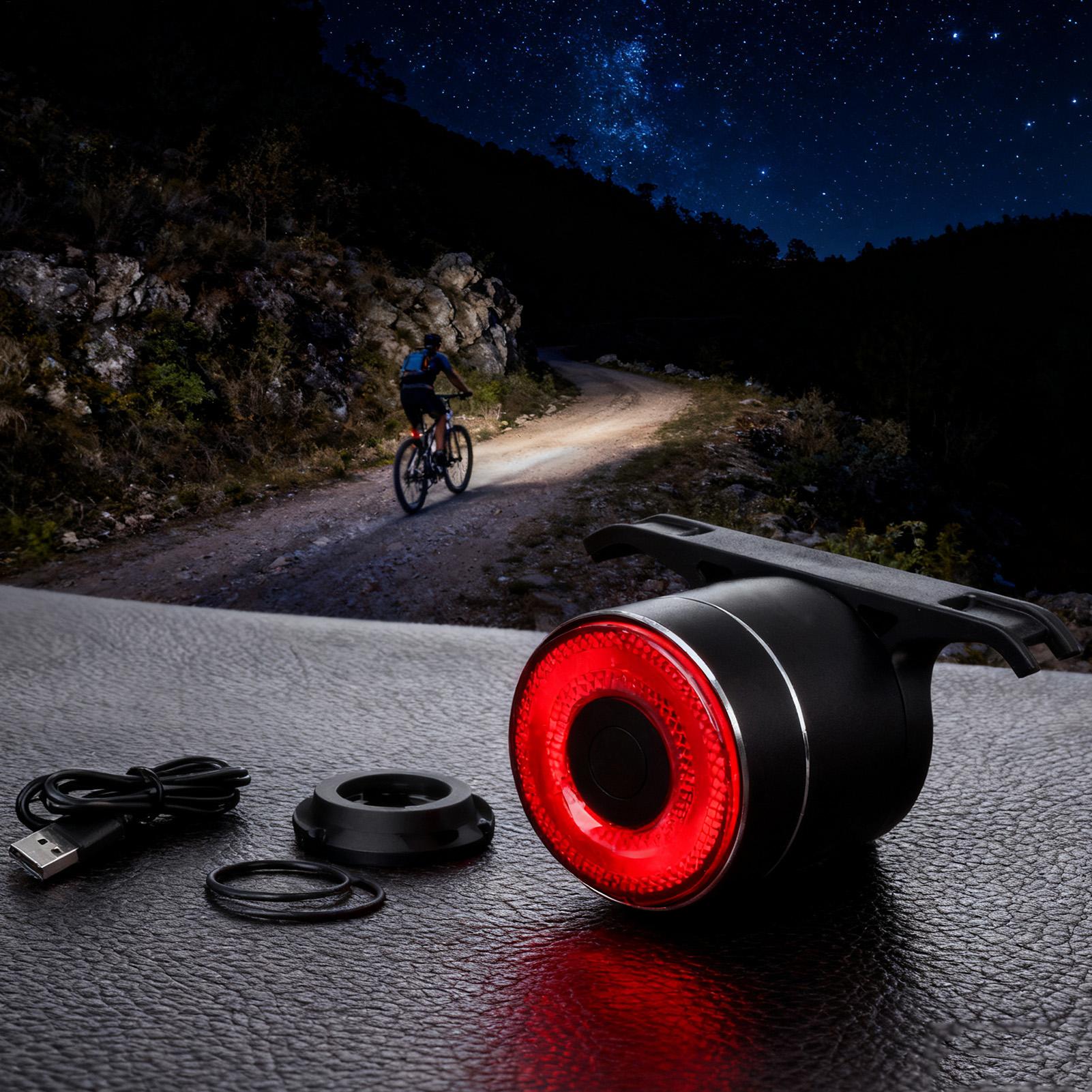 Bike Rear Light Smart Bike Tai - Cycling Commuter บทวิจารณ์และราคา