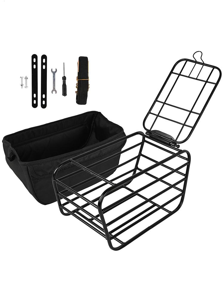 Bike Rear Basket Heavy Duty bi - Cycling Commuter บทวิจารณ์และราคา