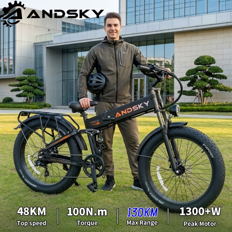 ANDSKY Forge 26 Full-Suspensio - Commuting On Mountain Bike บทวิจารณ์และราคา
