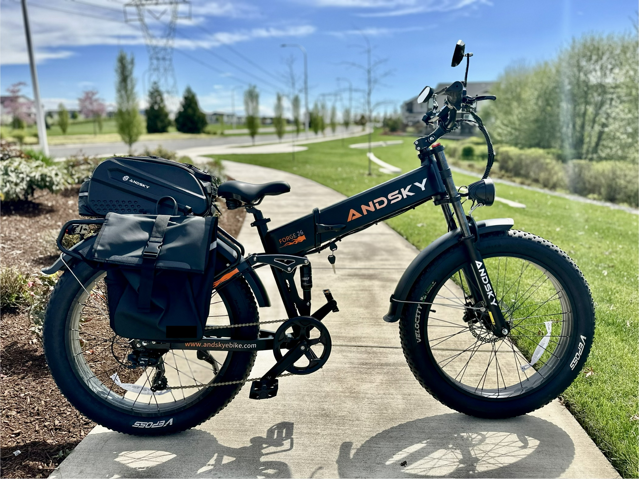 ANDSKY Forge 26 Full-Suspensio - Commuting On Mountain Bike บทวิจารณ์และราคา