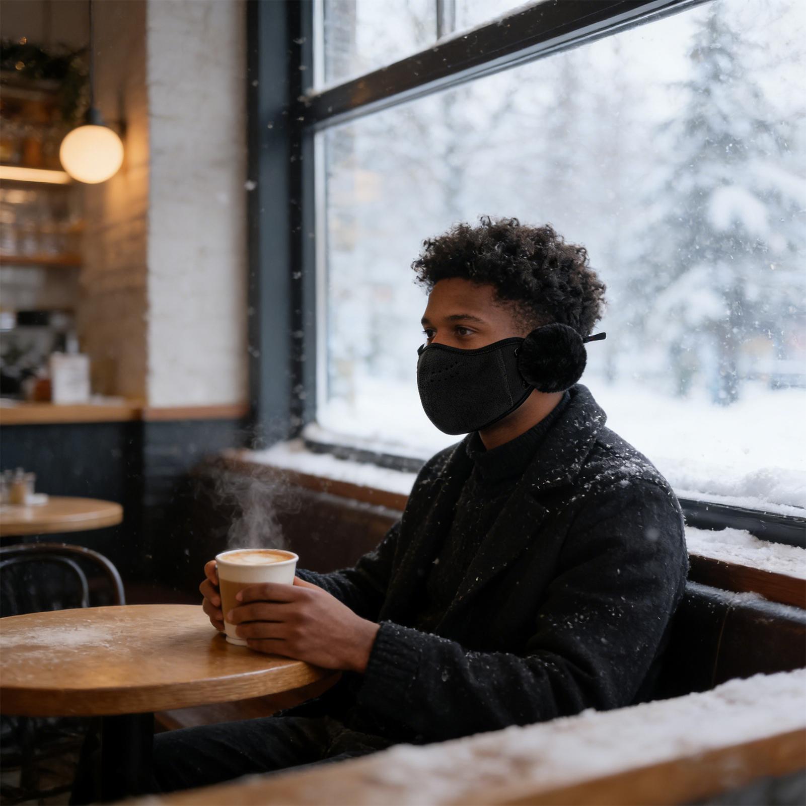 Face Mouth Cover Windproof Thi - Winter Cycling Commute บทวิจารณ์และราคา
