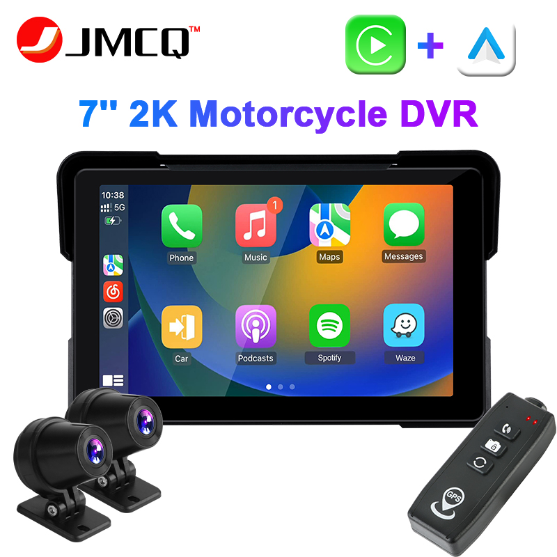 JMCQ 7inch 2K Motorcycle DVR I - Cycling To Work บทวิจารณ์และราคา