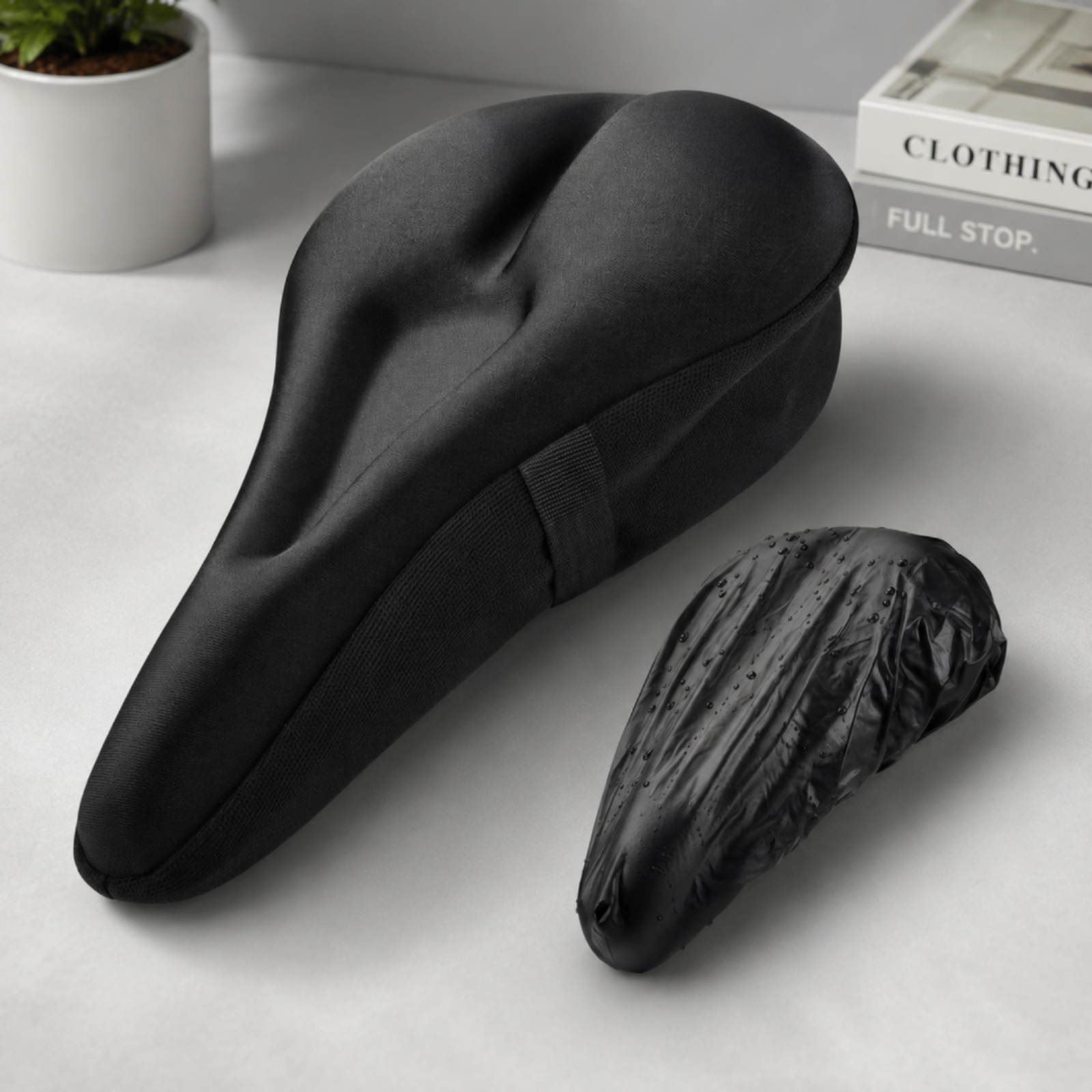 Cycle Seat Cushion Compatible  - Cycling Commute Rain บทวิจารณ์และราคา