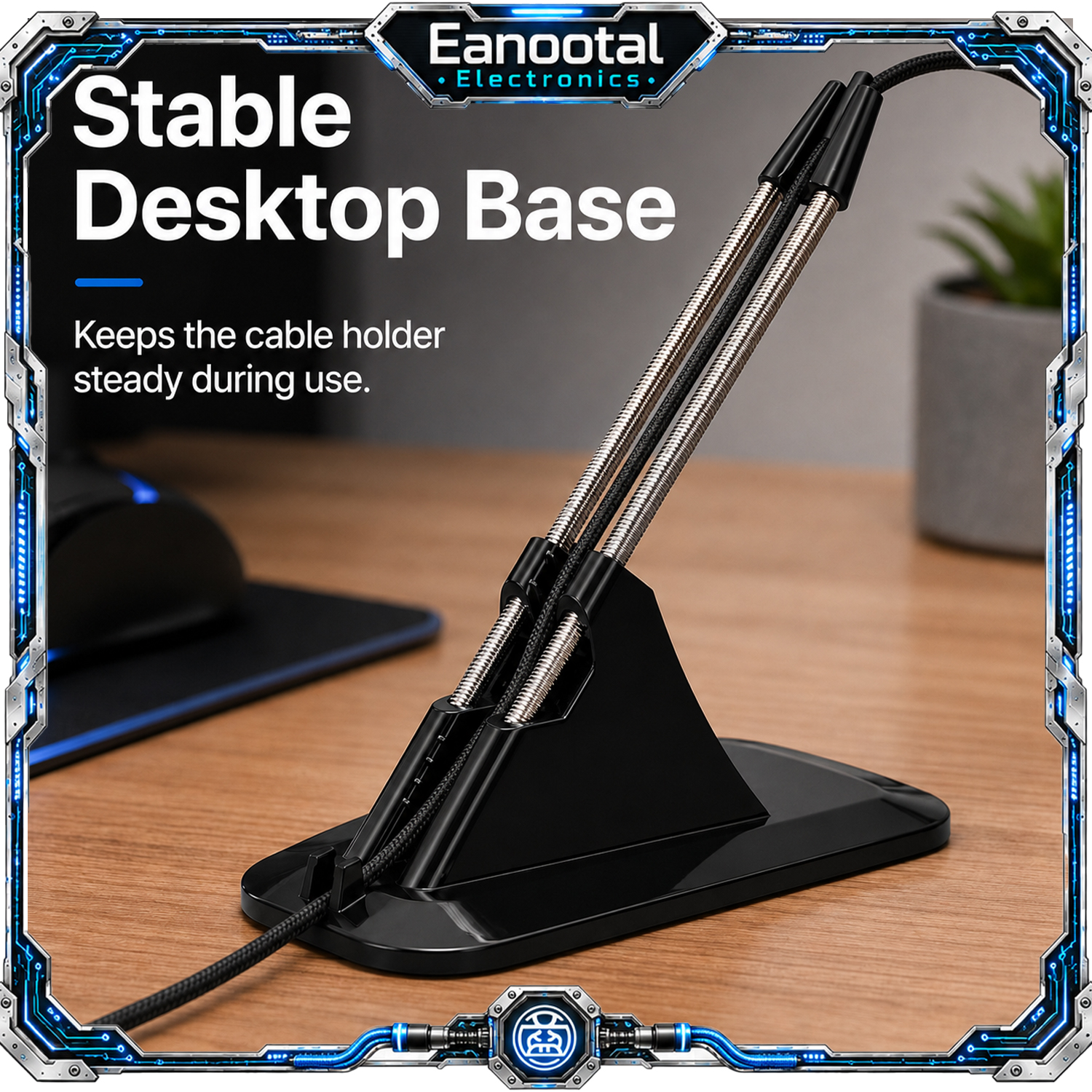 Mouse Cable Holder Computer PC - Cable Lock Flexible บทวิจารณ์และราคา