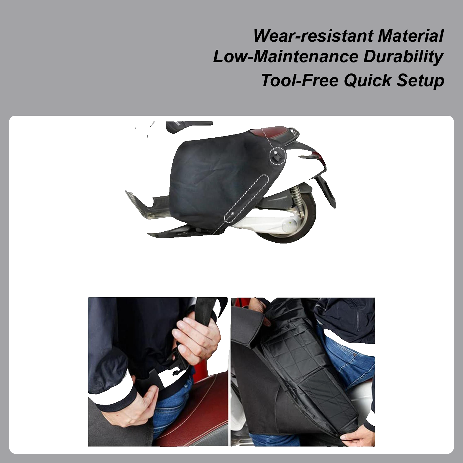 Motorcycle Leg Protection Knee - Cycling Commuter บทวิจารณ์และราคา