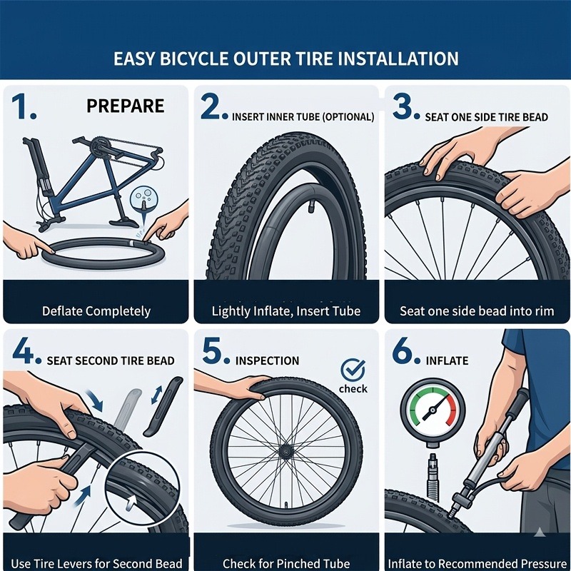 2PCS Bicycle Tires 22/24/26 X  - Cycling In City บทวิจารณ์และราคา
