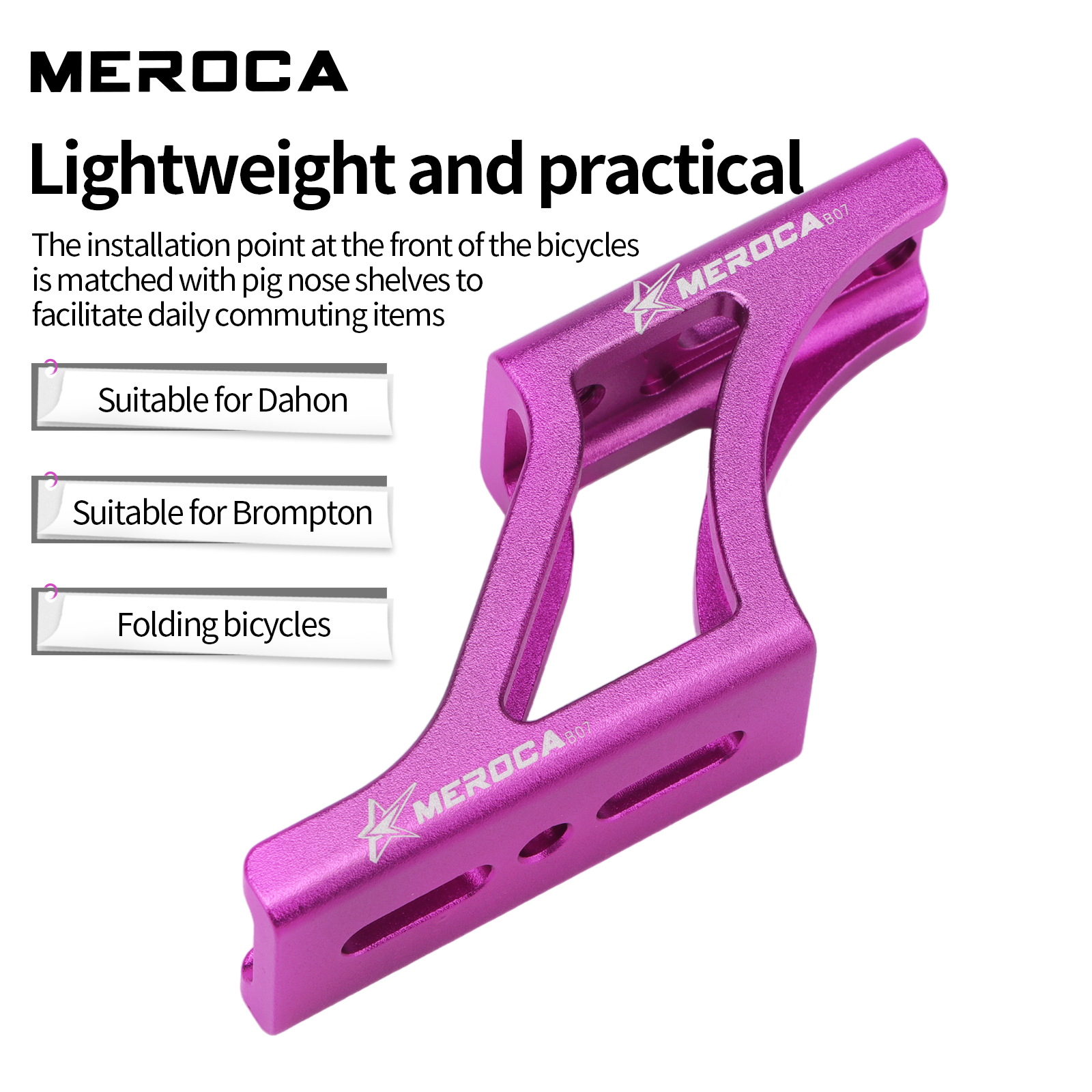 Meroca Folding Bicycle Front B - Cycling Commute Bag บทวิจารณ์และราคา