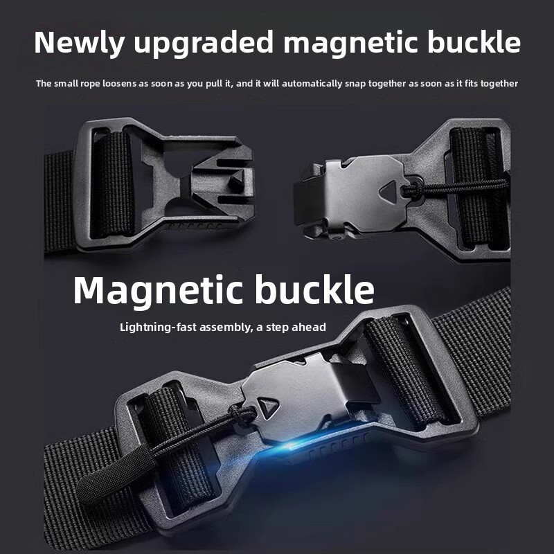 Magnetic Buckle Men Crossbody  - Cycling Commute Bag บทวิจารณ์และราคา