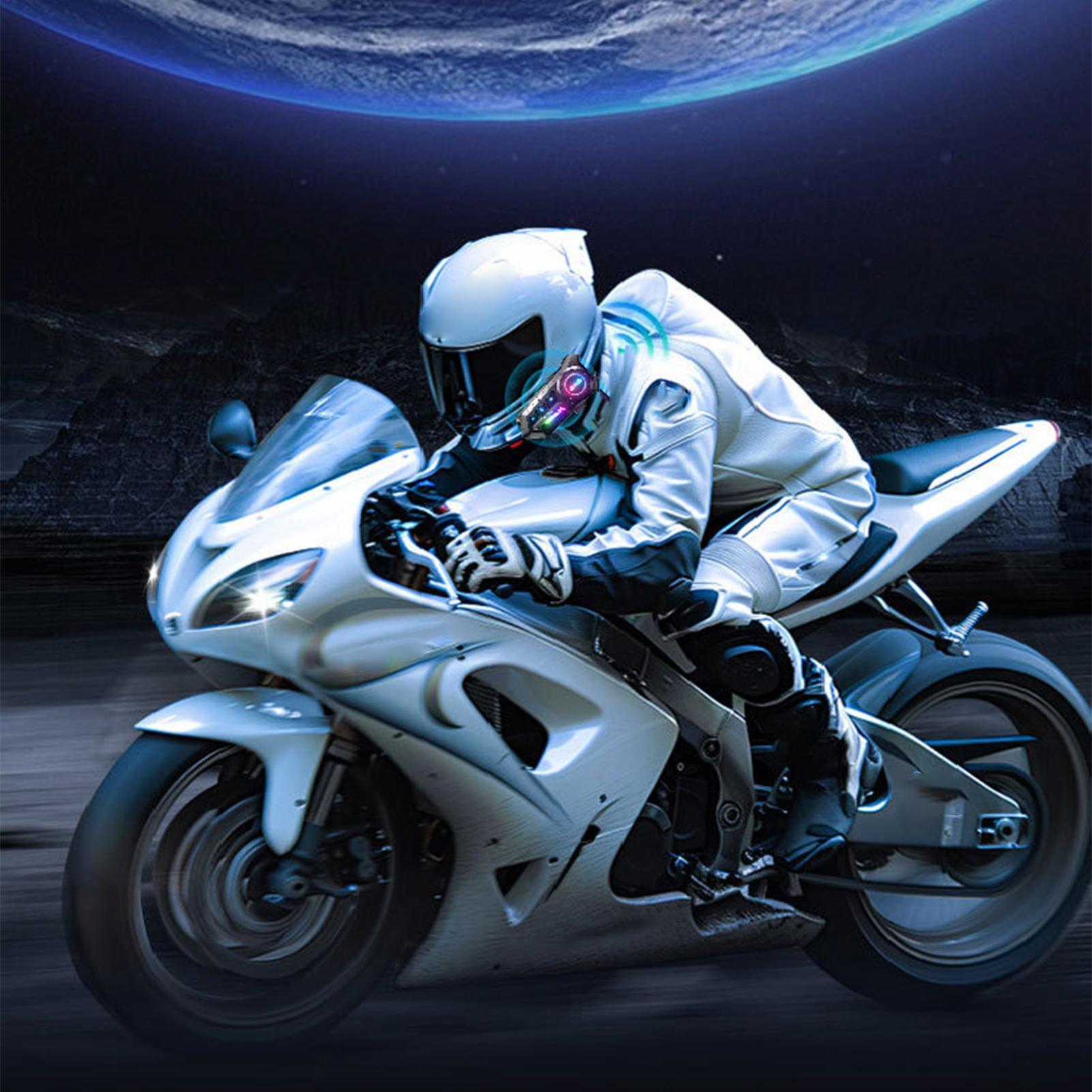 Motorcycle Helmet Headset Doub - Commute Cycling Helmet บทวิจารณ์และราคา