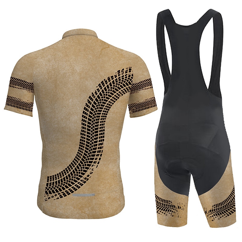 New Cycling Jersey Set Men Sho - Cycling Commuter Shorts บทวิจารณ์และราคา